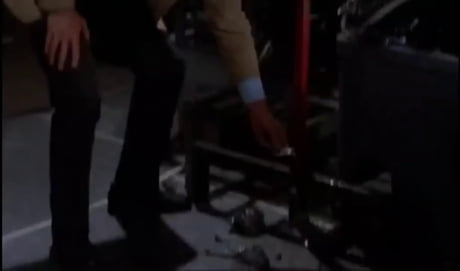 Deleted scene from the ending of the original Terminator (1984) movie. This scene fits perfectly, no idea why they deleted it
