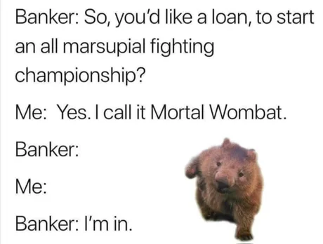 I'll be watching. Not investing