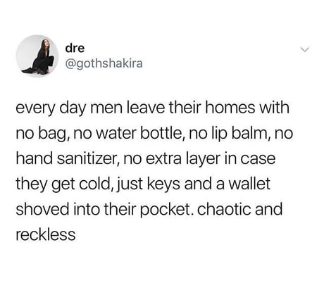 That&rsquo;s why men so thirsty