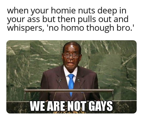 rob your gay meme
