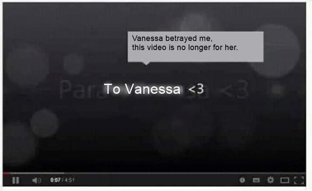 Take that Vanessa
