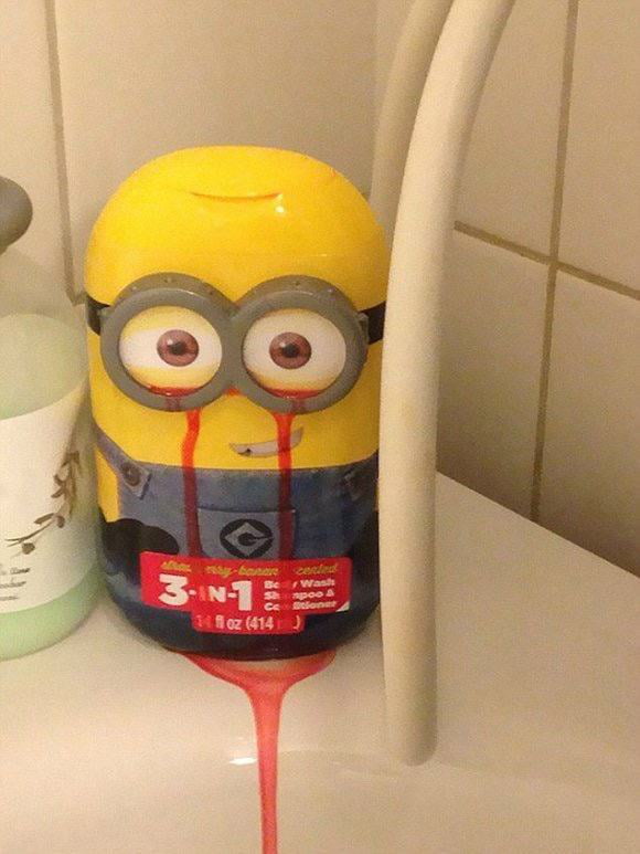 This minion shampoo