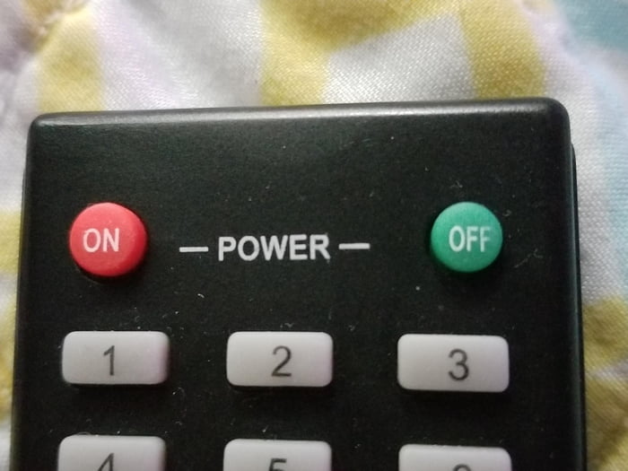 There could just be one power button...