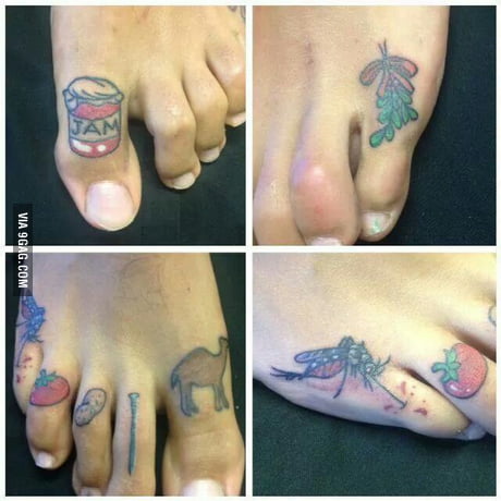 Funny tattoos funny journey  Art and Design
