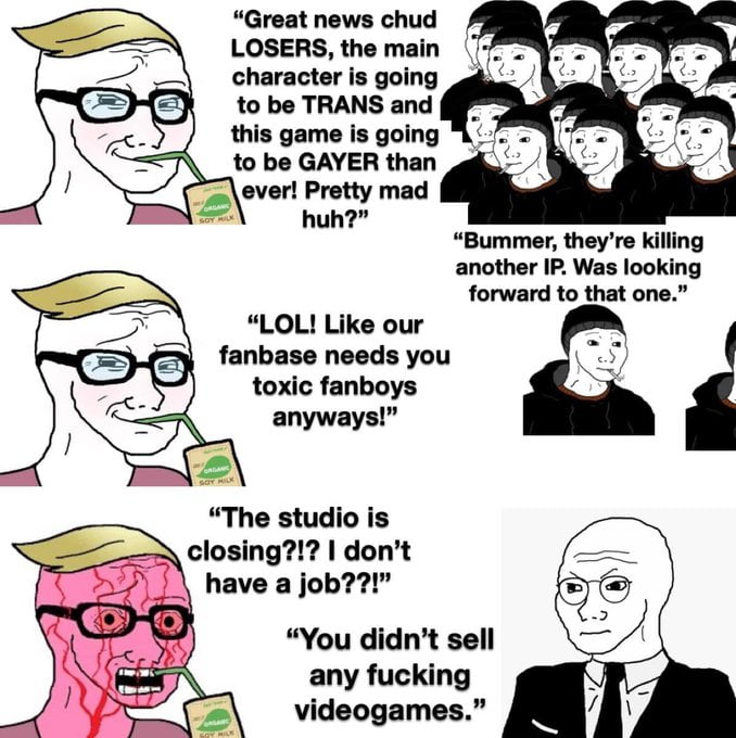The chuds got owned on this one.