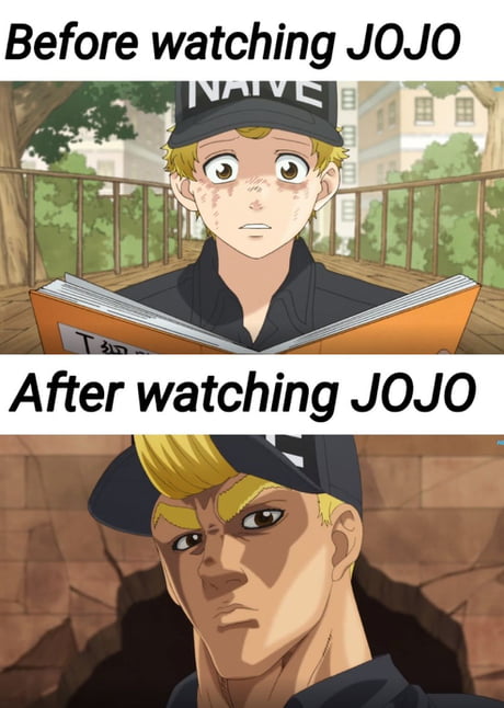 Is that a JoJo reference?! - 9GAG