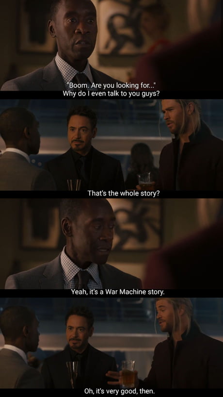 war machine story