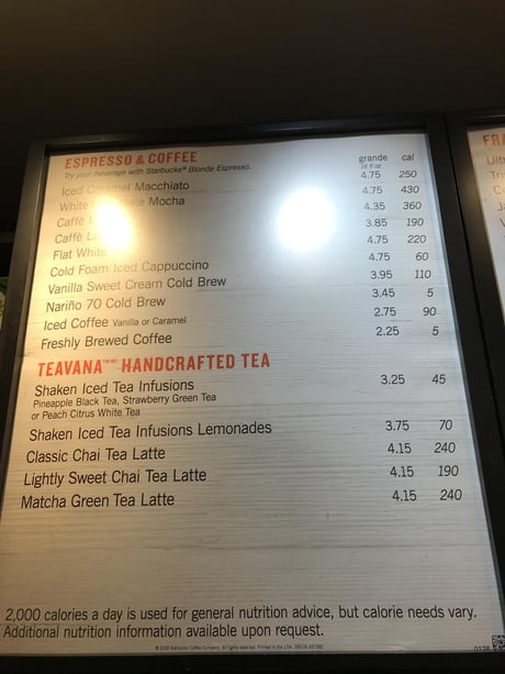 Starbucks Took Prices For All Sizes Except For Grande Off The Menu For No Discernible Reason 9gag