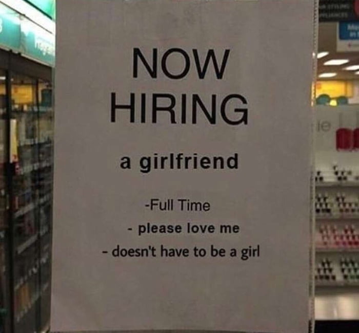 Doesn&lsquo;t have to be a girl