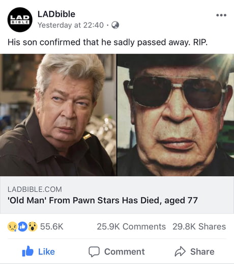 pawn stars meme old man