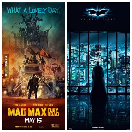 George Miller did to Mad Max what Christopher Nolan did to Batman: Legend -  9GAG