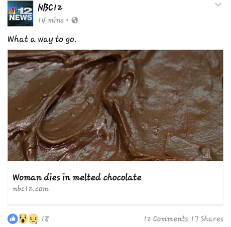 Oh Sweet Death Because Life Without Chocolate Is No Life At All 9gag