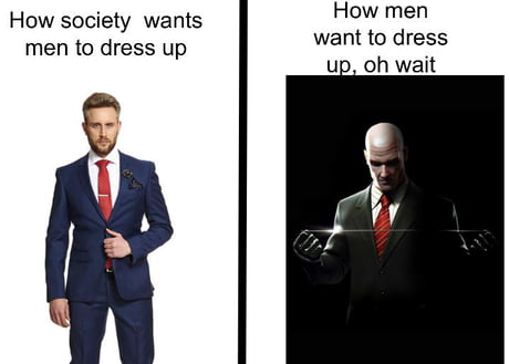 How Society Wants Men To Dress / How Men Actually Want To Dress