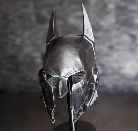 Viking / Spartan inspired Batman helmet - 9GAG