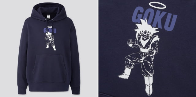 hoodie uniqlo dragon ball