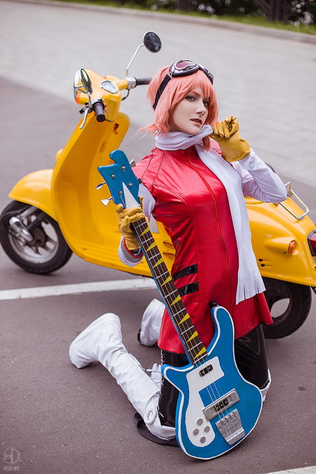 Haruko Haruhara from FLCL by DragonAnjo 9GAG