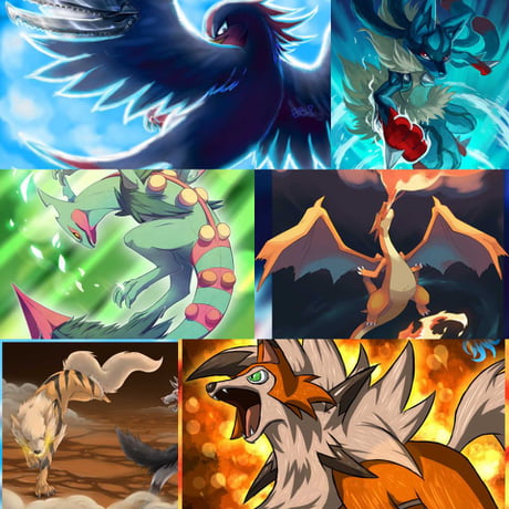 My dream team on pokemon dark Workship : r/PokemonHallOfFame