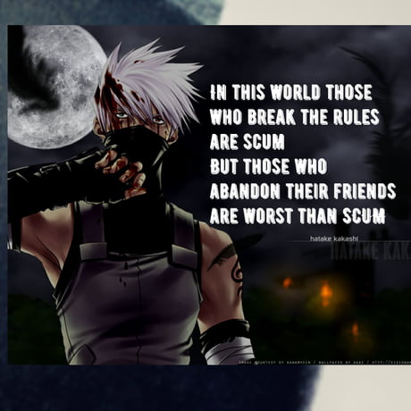 Kakashi Hatake Quotes