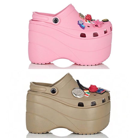 platform crocs balenciaga