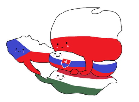 Friendship of Poland, Czech Republic, Slovakia and Hungary - 9GAG