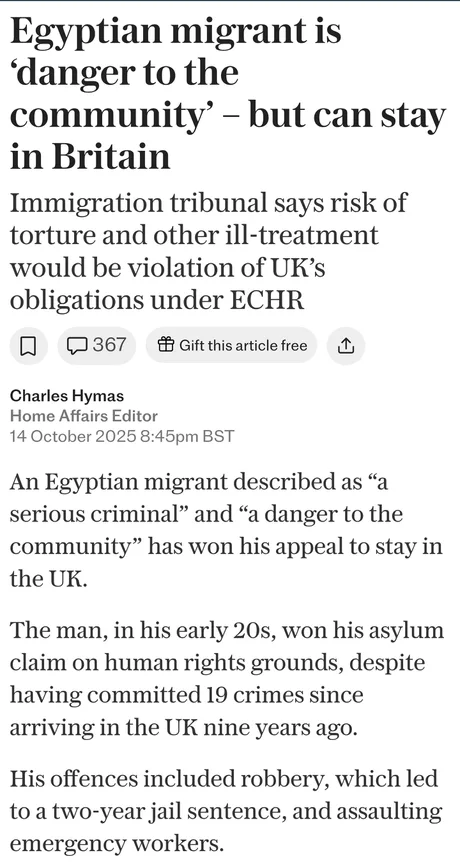 How's that working for you Brits?