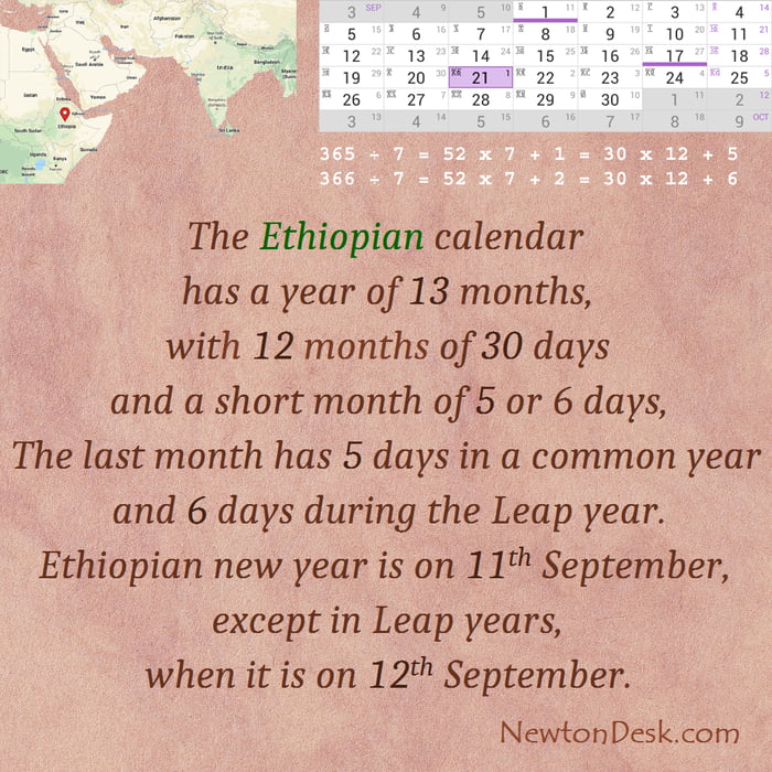 Ethiopia Is 7 Years Behind The Rest Of The World Because They Follow A ethiopia-is-7-years-behind-the-rest-of-the-world-because-they-follow-a