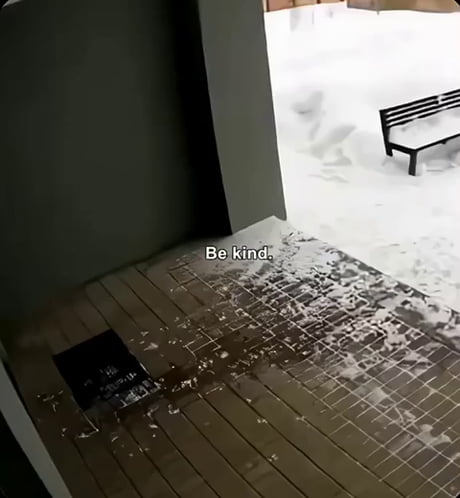 Be kind is an unkind world