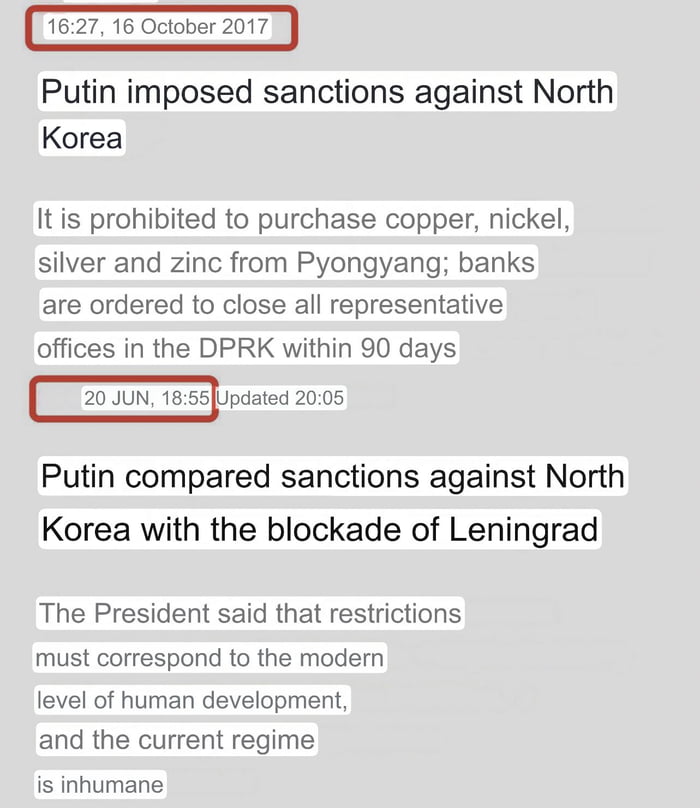 From pushing sanctions to being for help. Nyet problem / normal ...