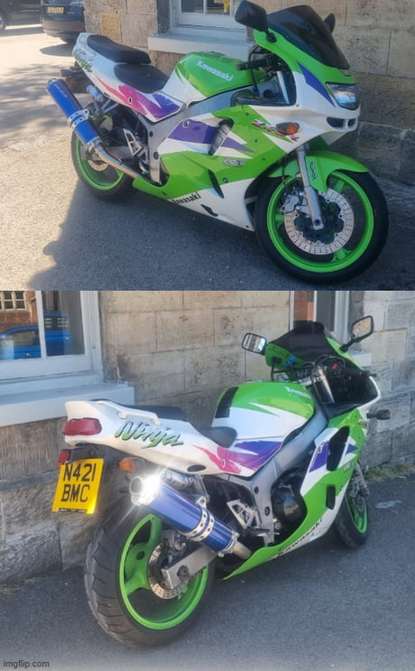 One of a kind - 1995 Kawasaki Ninja ZRX F1 (note: The 