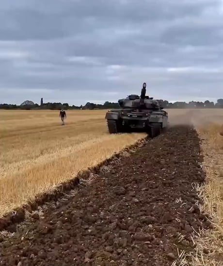 When your dad asks for a tractor, but you come back with a military tank for the same price