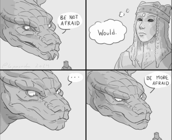 9gager meeting a dragon - 9GAG