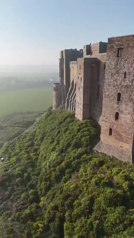 1000-year-old Bamburgh Castle, England.