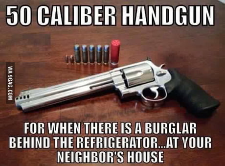 50 Cal Handgun 9gag