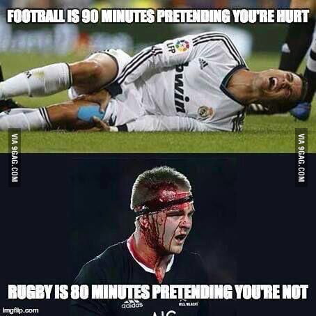 Soccer Players Are Soft 9gag