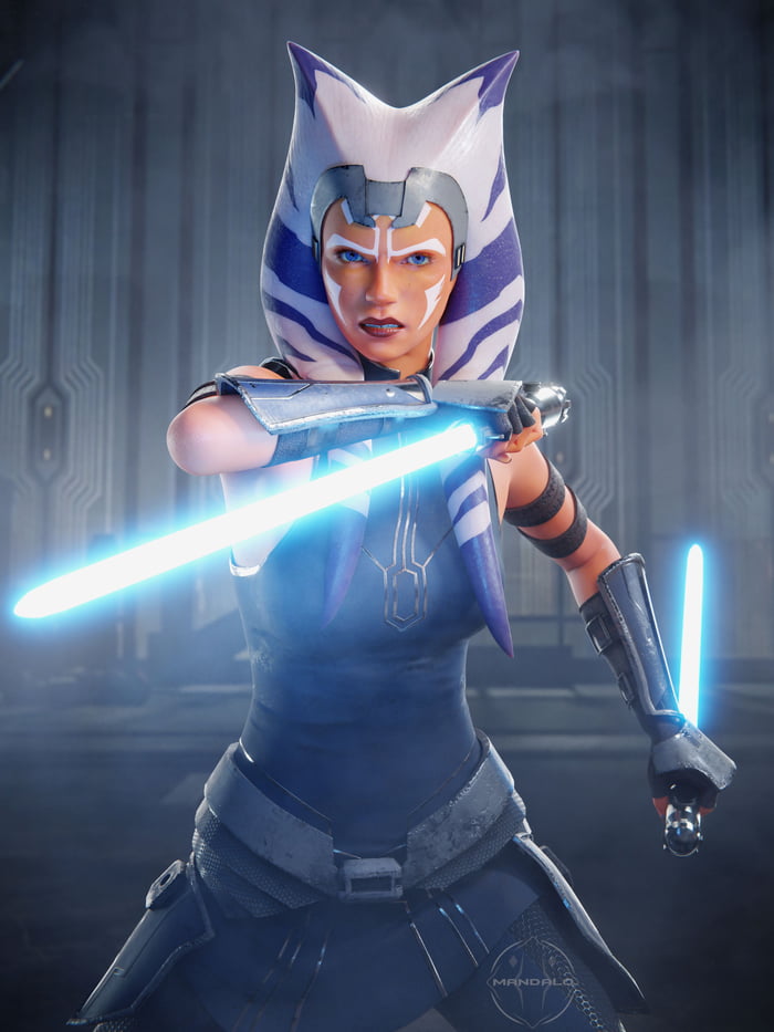 Ahsoka made in Blender 3D - 9GAG