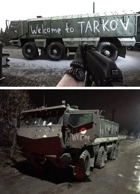 Russians Playing A New Game - Escape From Kharkov - 9GAG