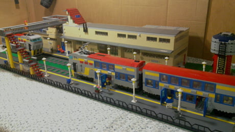 lego train double decker