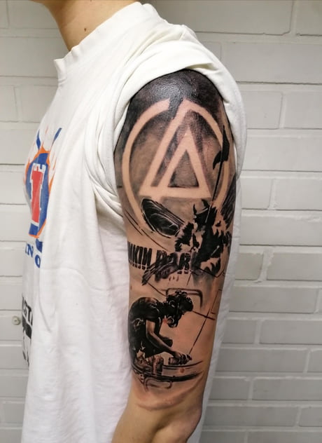 Finally got my Linkin Park Tattoo   rLinkinPark