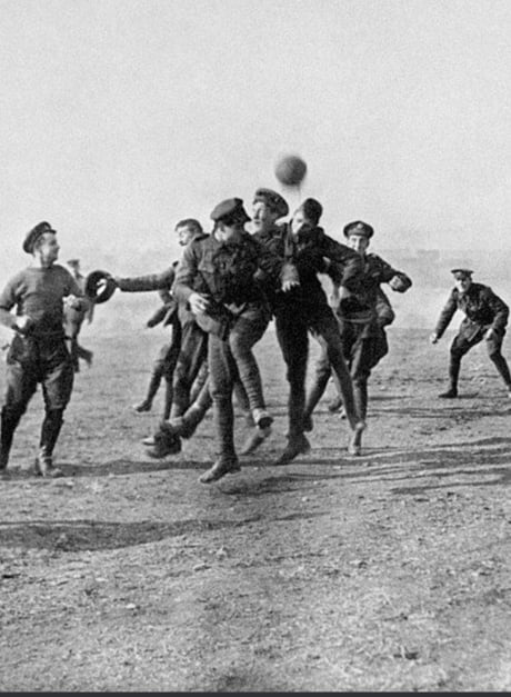 football christmas 1914