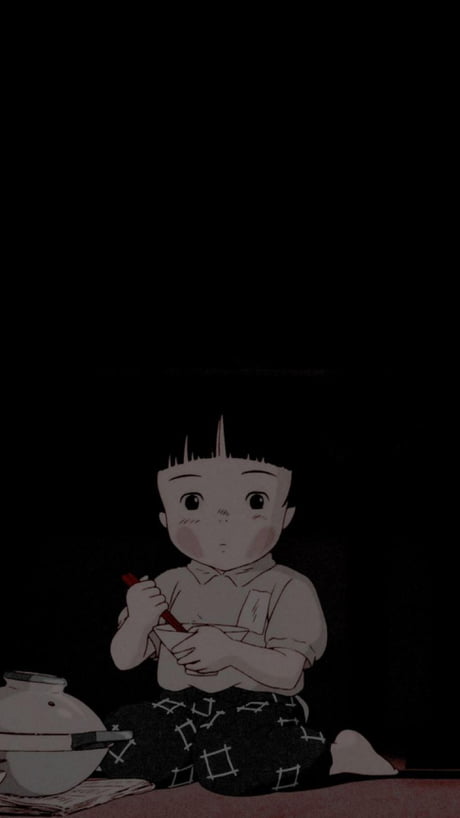 Grave Of The Fireflies - Setsuko - Studio Ghibli Wallpaper (1949×3464) -  9GAG