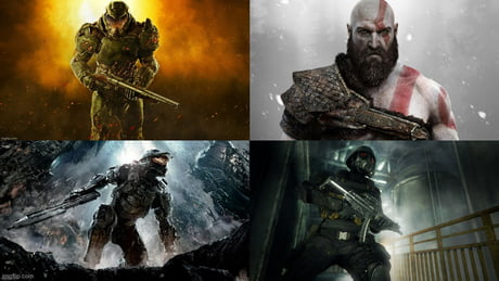 The Four Horsemen Of Being A One Man Army In Their Respective Games 9gag