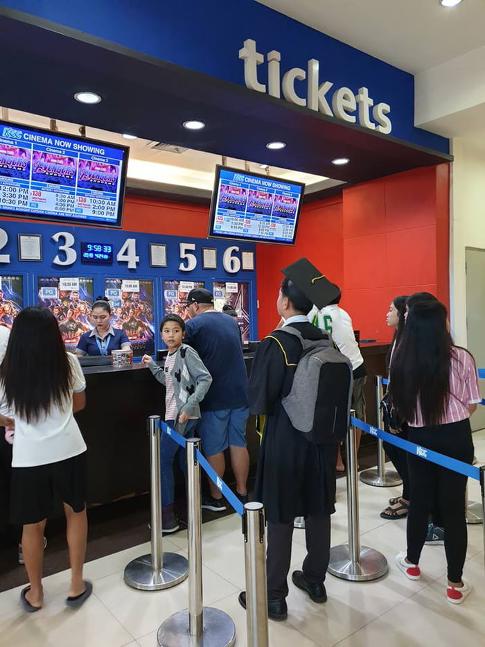 THIS GUY WENT TO WATCH AVENGERS BEFORE HIS GRADUATION. PRIORITIES, HE GOT 'EM RIGHT