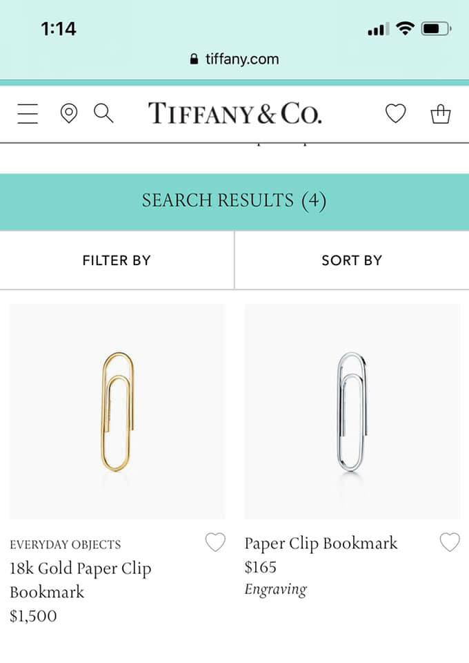 Tim, where's my paper clip?! I threw it in the trash, I'll just buy you a new one so don't whine about it.