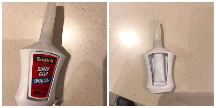 Inside if you break it open, there&rsquo;s just a tiny tube