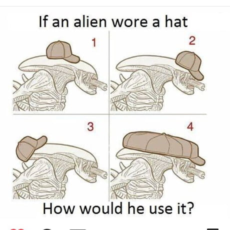 How Does A Xenomorph Wear A Hat