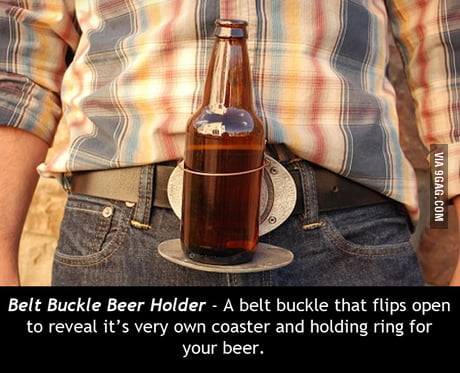 Belt buckle cup outlet holder