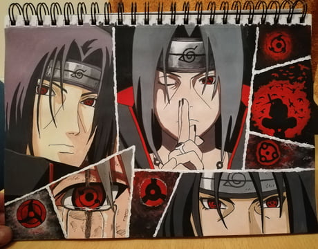 Naruto Collage Art 