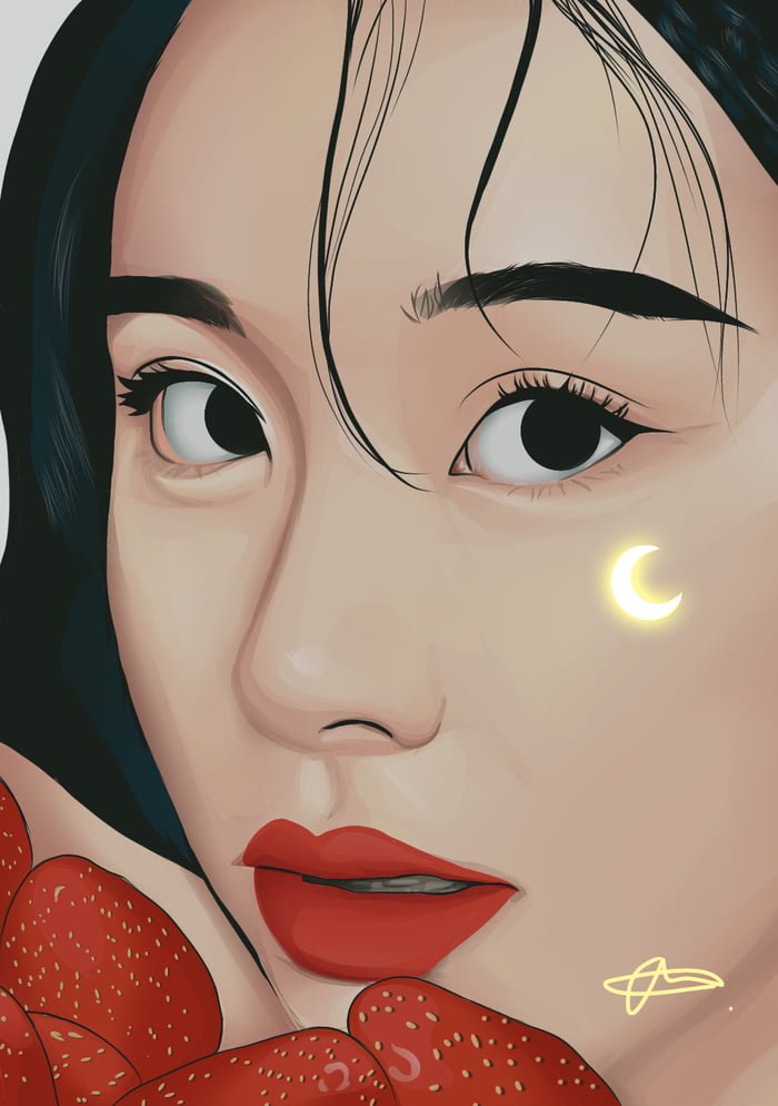 Photo : Chaeyoung fan art