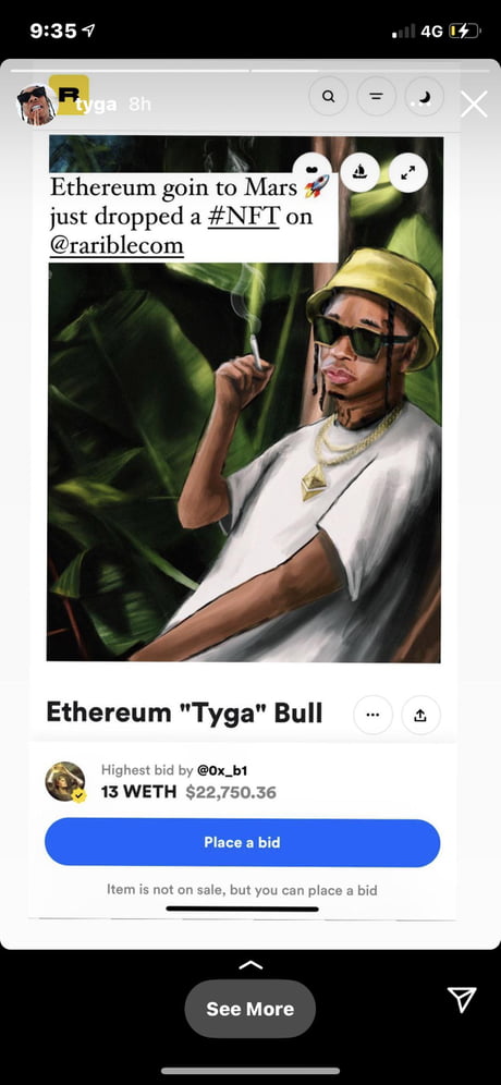 Who Are We To Disagree With Tyga Eth To The Moon 9gag