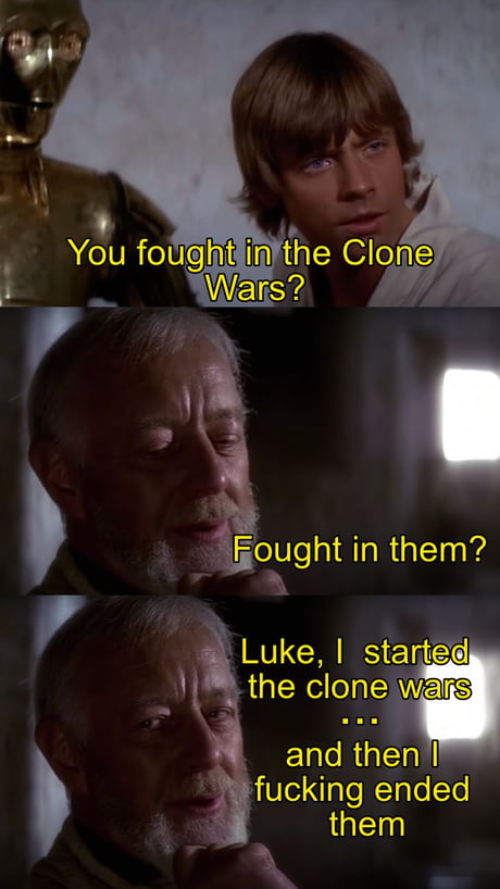 Luke, i'm your fucker!